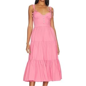 Tularosa Poppy Midi Dress